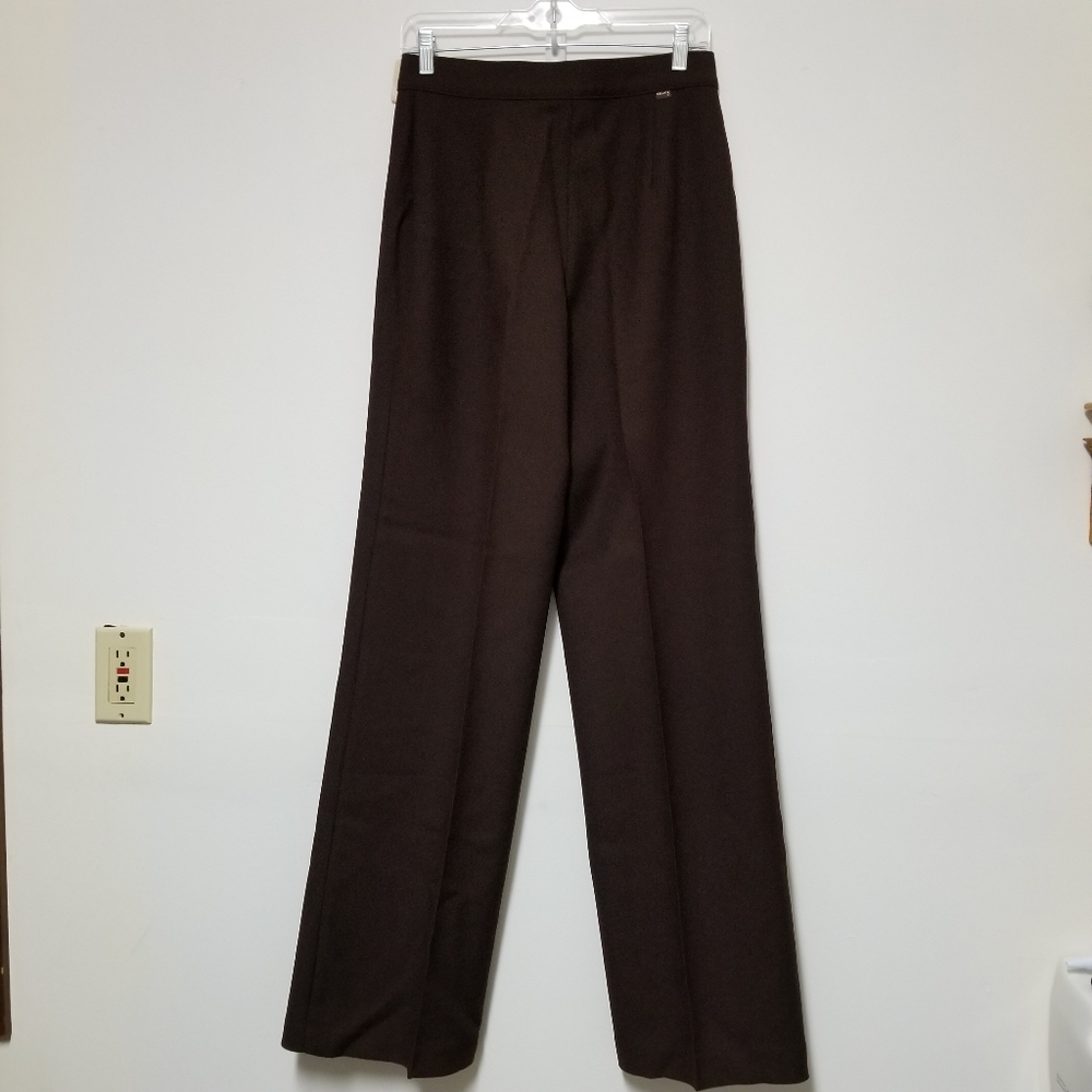 Vintage Levi's Women's Dacron Pants Brown Sz 14 - Picture 3 of 5